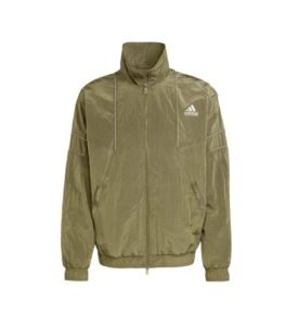 Olive adidas Equipment track jacket with classic sportswear silhouette
