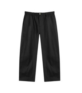 Black wide leg trousers from Butter Goods with a relaxed fit, designed for comfortable everyday wear and modern streetwear outfits.