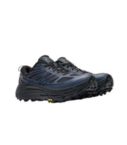 Hoka Mafate Speed 2 trail shoes with cushioned sole and technical outdoor construction
