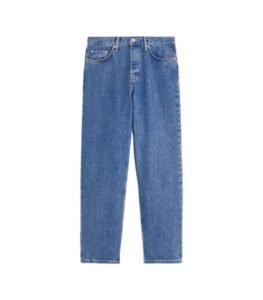 COS straight leg jeans in blue worn as everyday denim