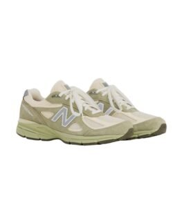 New Balance 990v4 Made in USA sneakers worn as everyday walking shoes