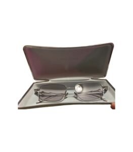 Vintage Gentle Monster silver metal sunglasses with classic minimalist design