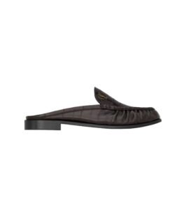 Saint Laurent Le Loafer eel leather mule loafers luxury designer summer shoes
