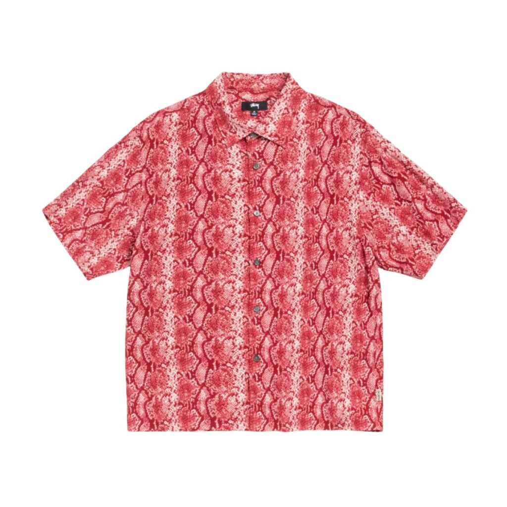 Stussy Spring 2026 striped button up shirt