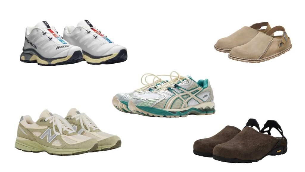 Variety of comfortable footwear options